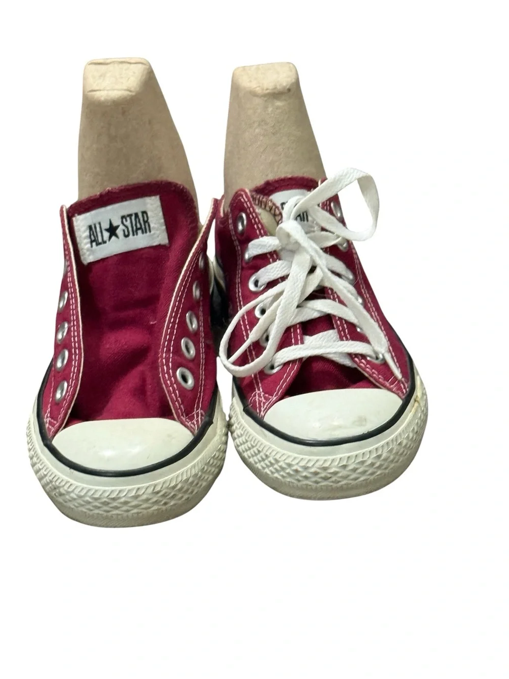 Converse Kids maroon Low Top Canvas Sneakers